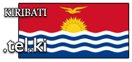 Domain Dienste -> tel.ki fr 200,00 € - Laufzeit und Abrechnung  1 Jahr. ( Kiribati - Gilbertinseln )