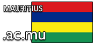 Domain Dienste -> ac.mu fr 107,50 € - Laufzeit und Abrechnung  1 Jahr. ( Mauritius - Schulen und BIldungseinrichtungen )