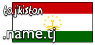 Domain Dienste -> name.tj fr 47,50 € - Laufzeit und Abrechnung  1 Jahr. ( Tajikistan )